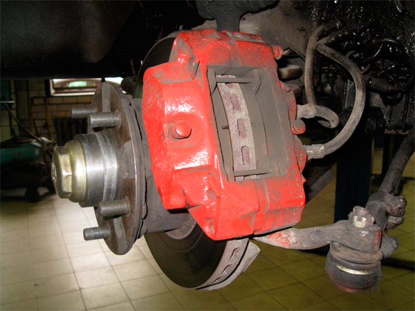 Передние дисковые тормоза для Волги ГАЗ-24